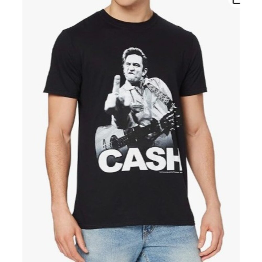 Johnny Cash T-Shirt - Cash - Black